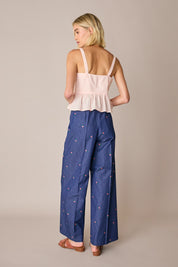 Cotton peplum top