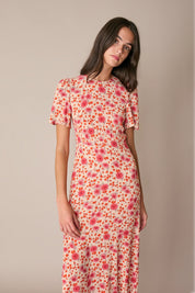 Floral midi dress