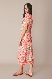 Floral midi dress