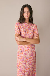 Floral midi dress