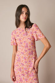 Floral midi dress
