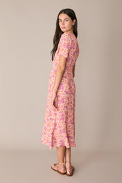 Floral midi dress