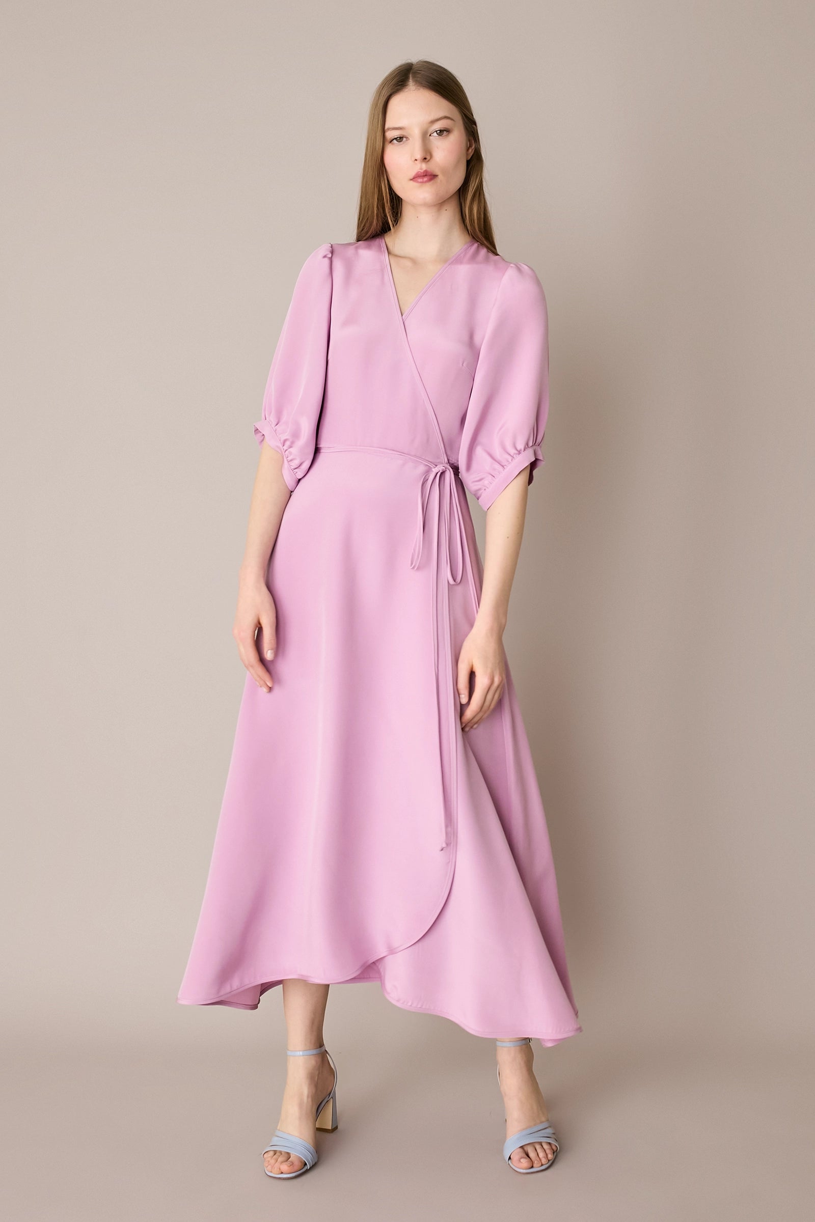 Abito lungo a portafoglio