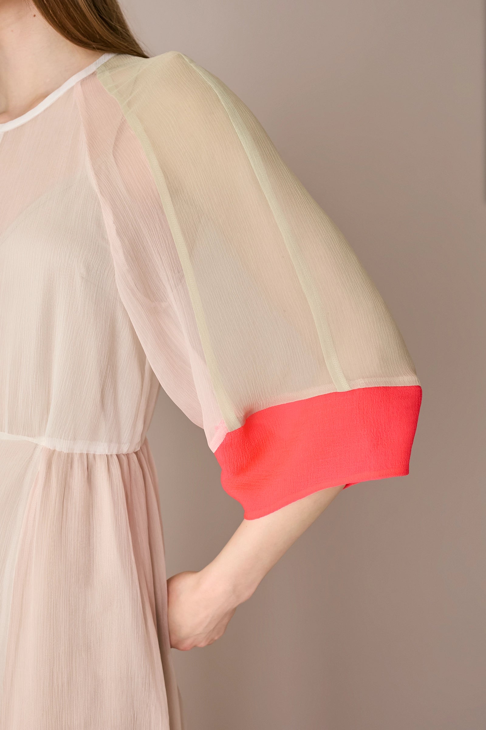 Abito Somewhere Soft in crepon di seta