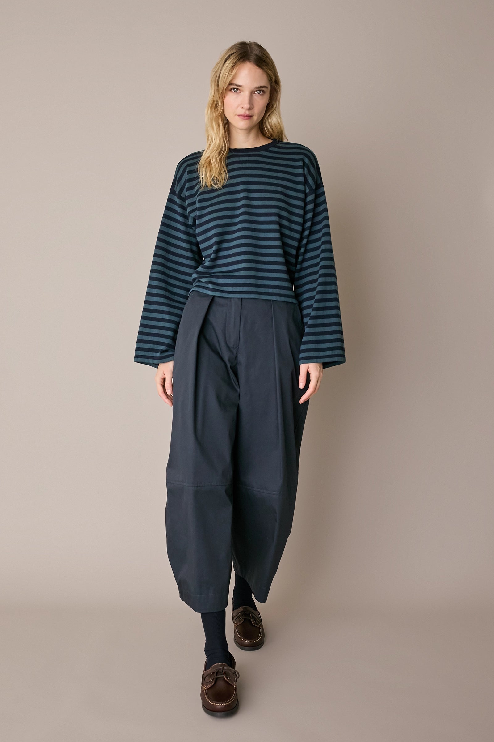 Pantaloni balloon in cotone