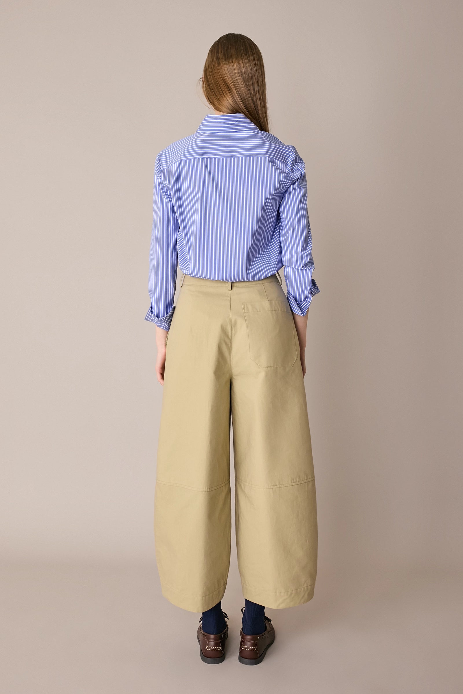 Pantaloni balloon in cotone