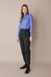 Camicia classica in cotone elasticizzato