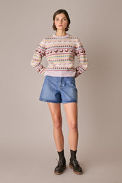Shorts 5 tasche in denim