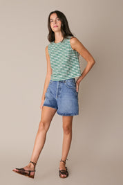 Shorts 5 tasche in denim