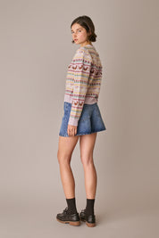 Shorts 5 tasche in denim