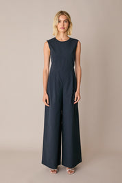 Seersucker jumpsuit