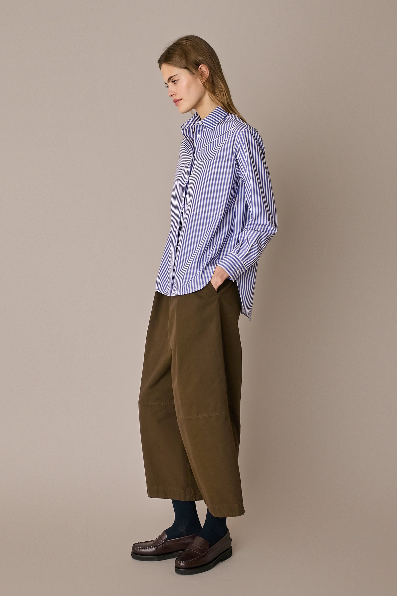 Camicia over con taschino