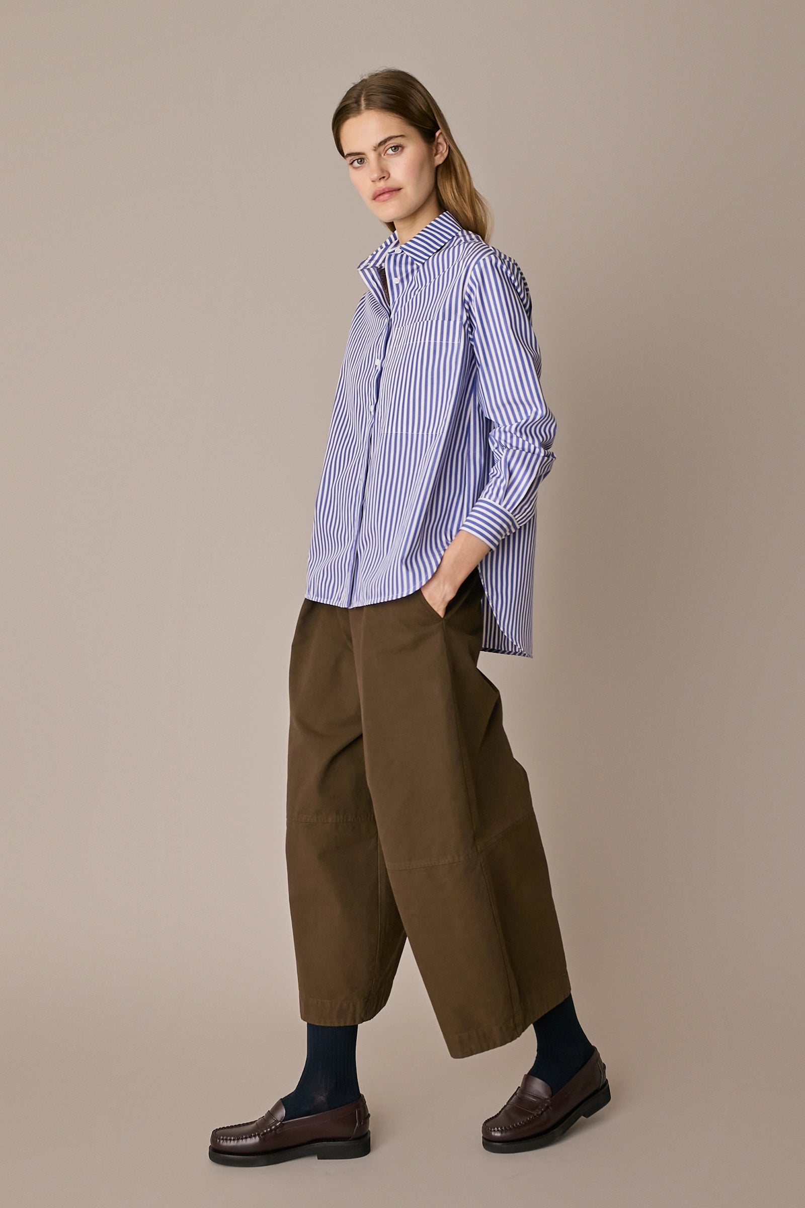 Camicia over con taschino
