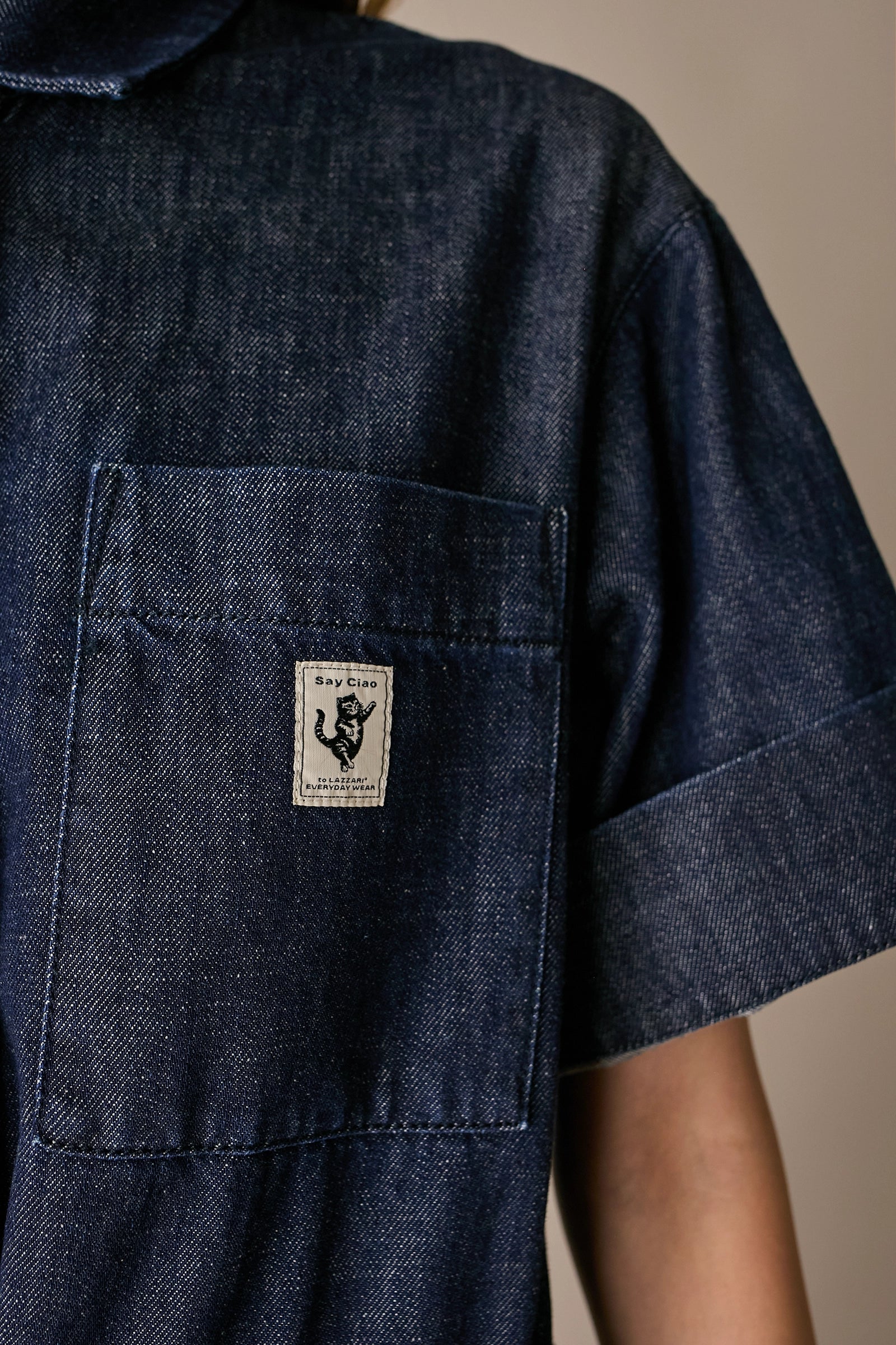 Tuta in denim leggero – Everyday Wear blu denim