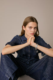 Tuta in denim leggero – Everyday Wear denim, vestibilità regolare e struttura in denim leggero