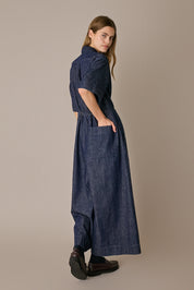 Tuta in denim leggero – Everyday Wear denim, mezze maniche e vestibilità regolare