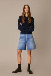 Bermuda in denim