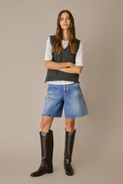 Bermuda in denim