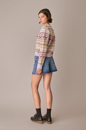 Shorts 5 tasche in denim