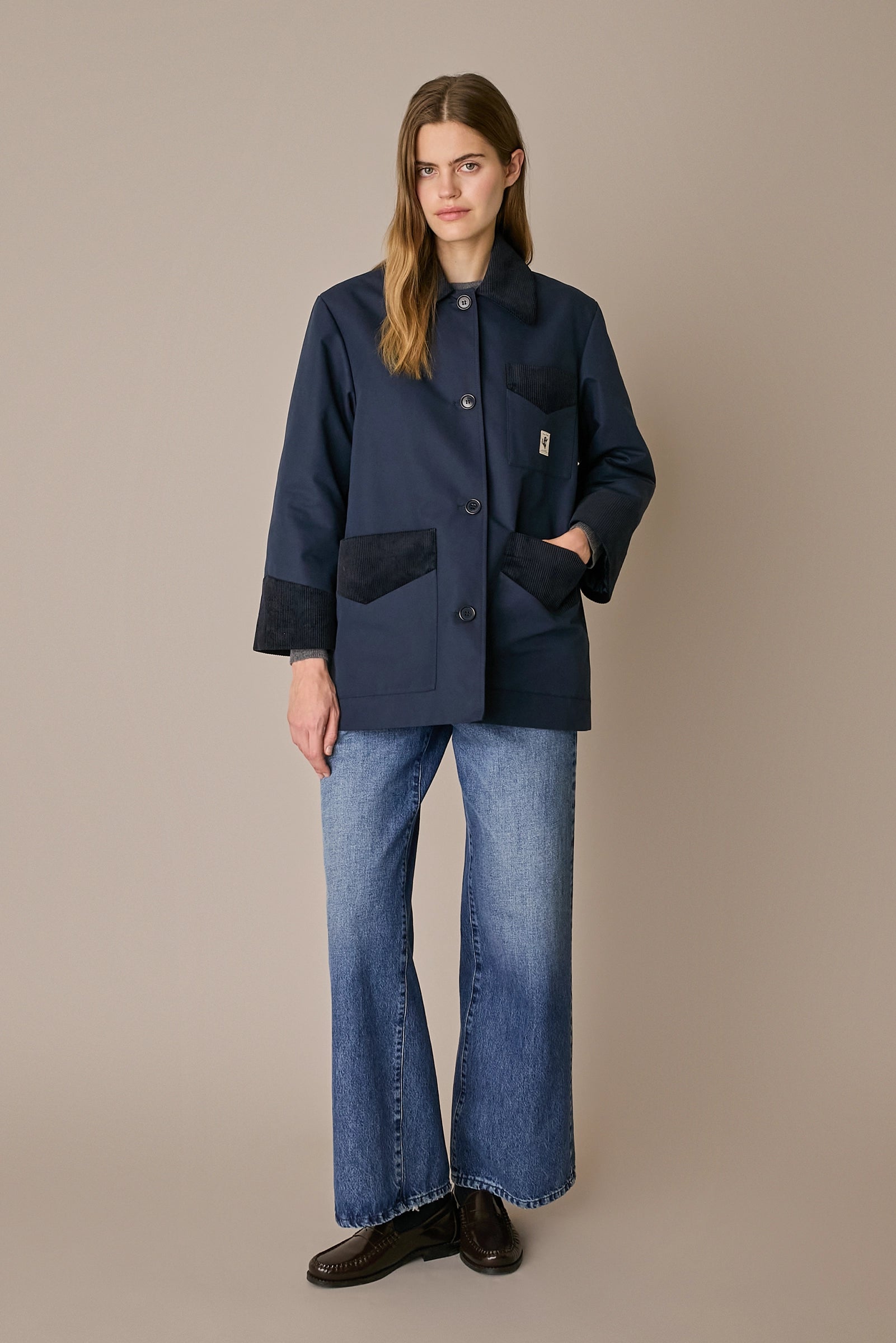 Giacca imbottita – Everyday Wear blu navy, struttura trapuntata
