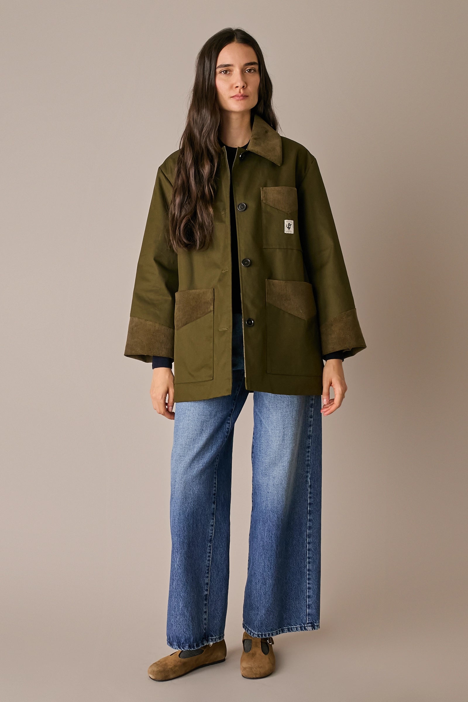 Giacca imbottita – Everyday Wear militare, lavorazione trapuntata e vestibilità regolare