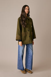 Giacca da donna stile barbour