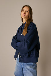 Bomber in lana vergine