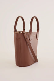 Borsa secchiello con tracolla removibile