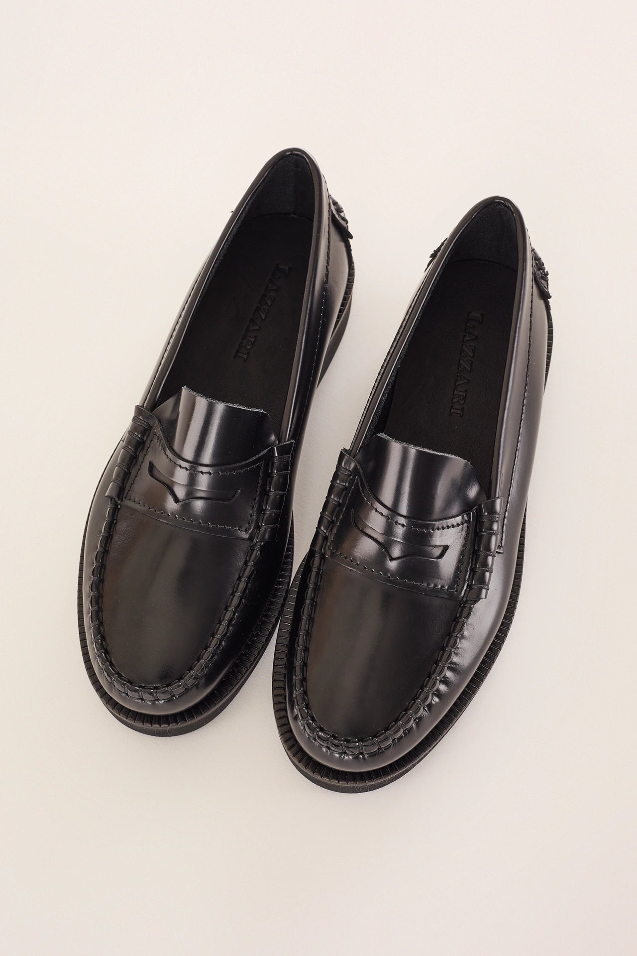 Loafer with light rubber sole