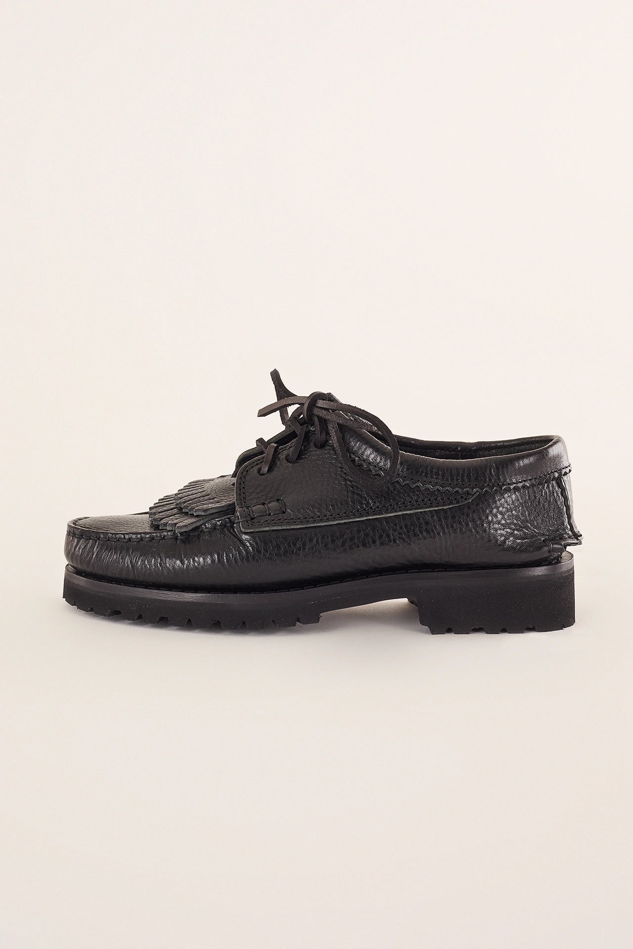 Lace-up loafers with Vibram sole