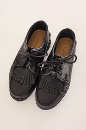 Lace-up loafers with Vibram sole