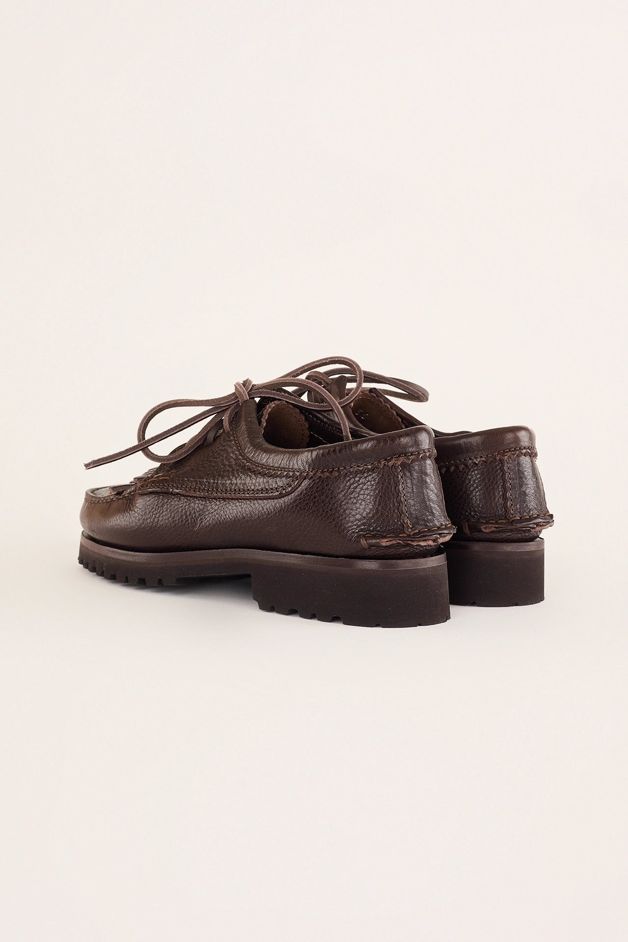 Lace-up loafers with Vibram sole