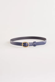 Thin oval bucket rétro belt