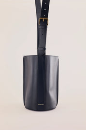 Borsa a secchiello in pelle