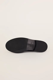 Smooth leather lace-up shoes