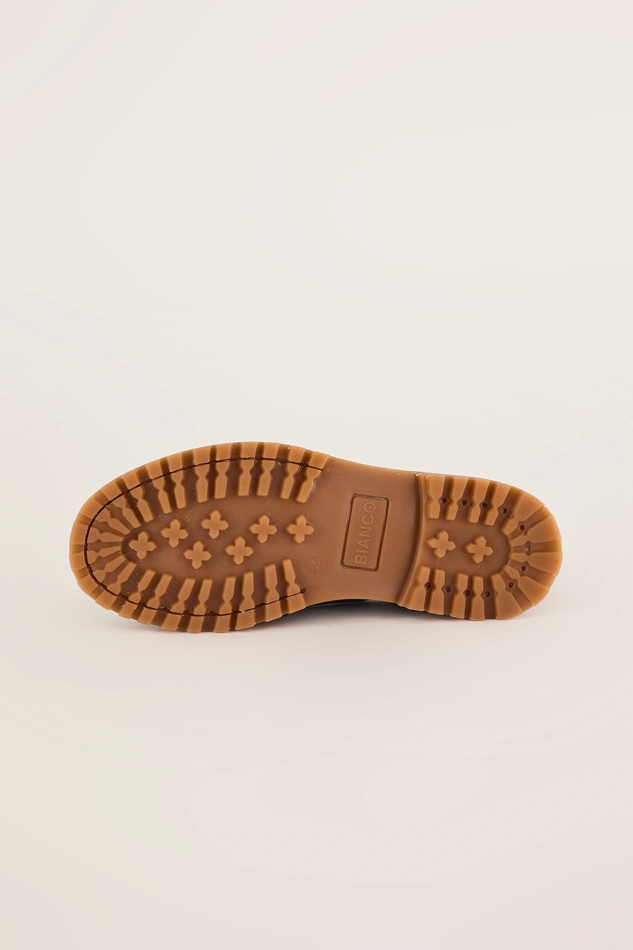 Rubber-soled boat shoes – Bianco
