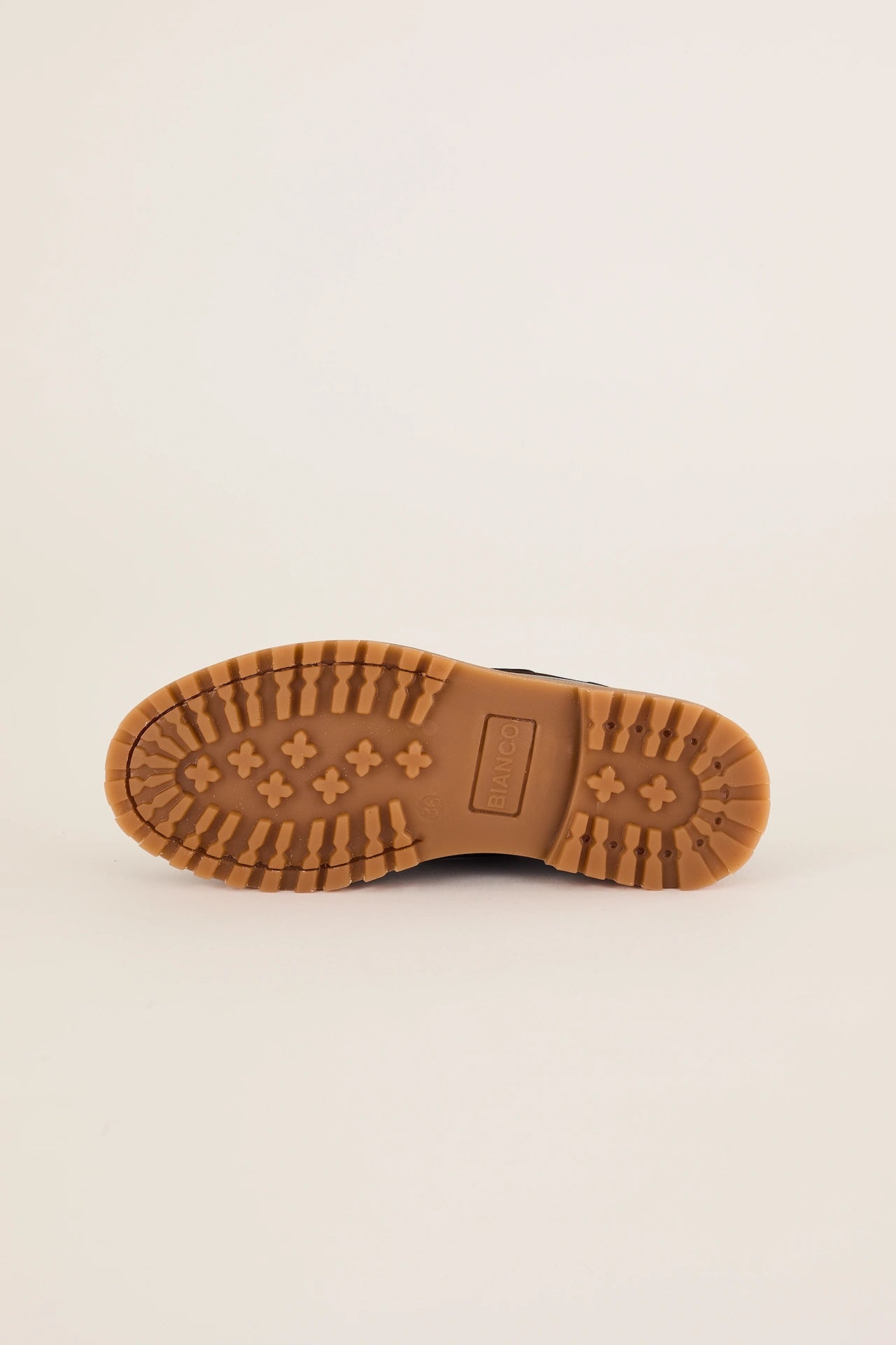 Rubber-soled boat shoes – Bianco