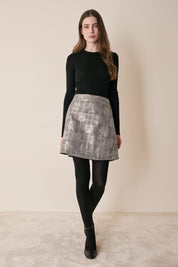 Crew neck sweater in extra-fine merino wool