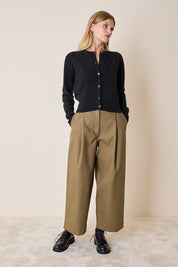 Cardigan in lana e cashmere