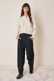 Cardigan in lana e cashmere