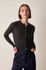 Cardigan in lana e cashmere