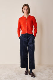 Cardigan in lana e cashmere