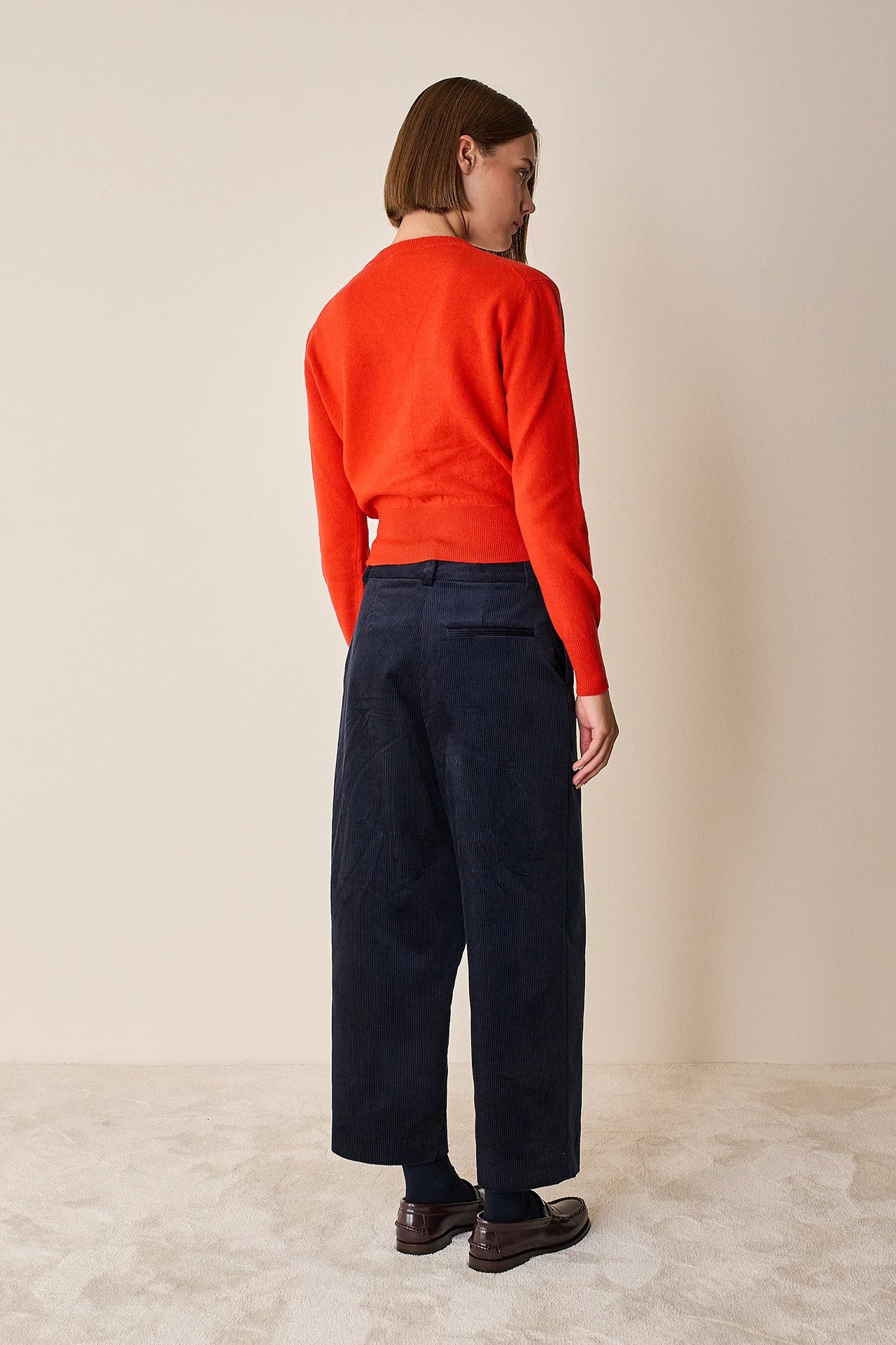 Cardigan in lana e cashmere