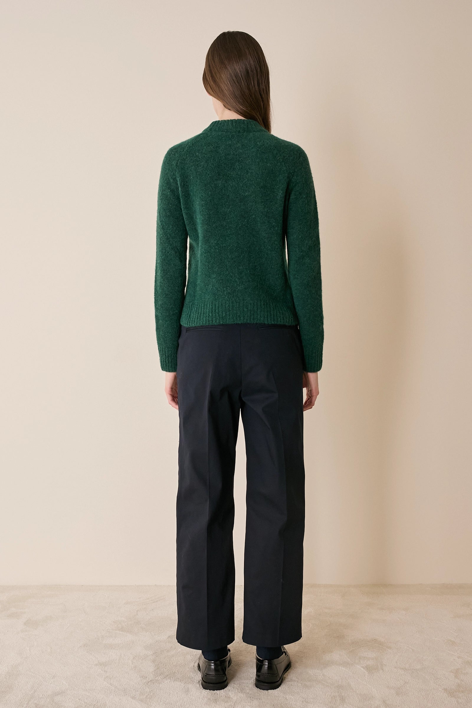 Baby alpaca crewneck