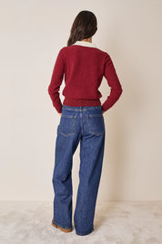 Polo in filato spugnetta