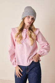 Berretto in filato mélange