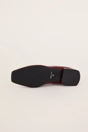 Glossy leather ankle-strap Mary Jane