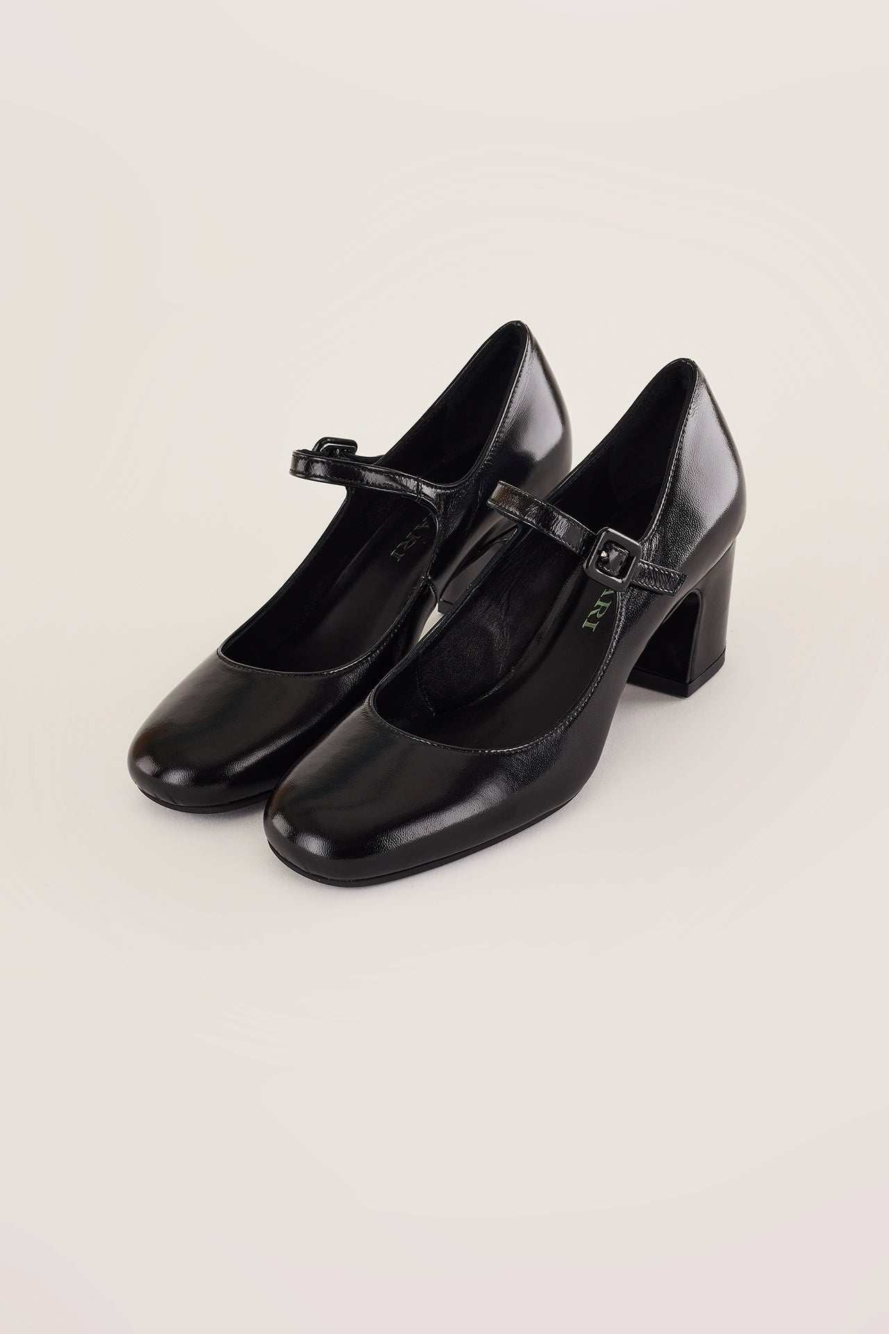 Soft patent leather Mary Jane 6 cm