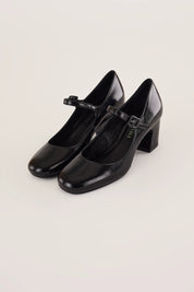 Soft patent leather Mary Jane 6 cm
