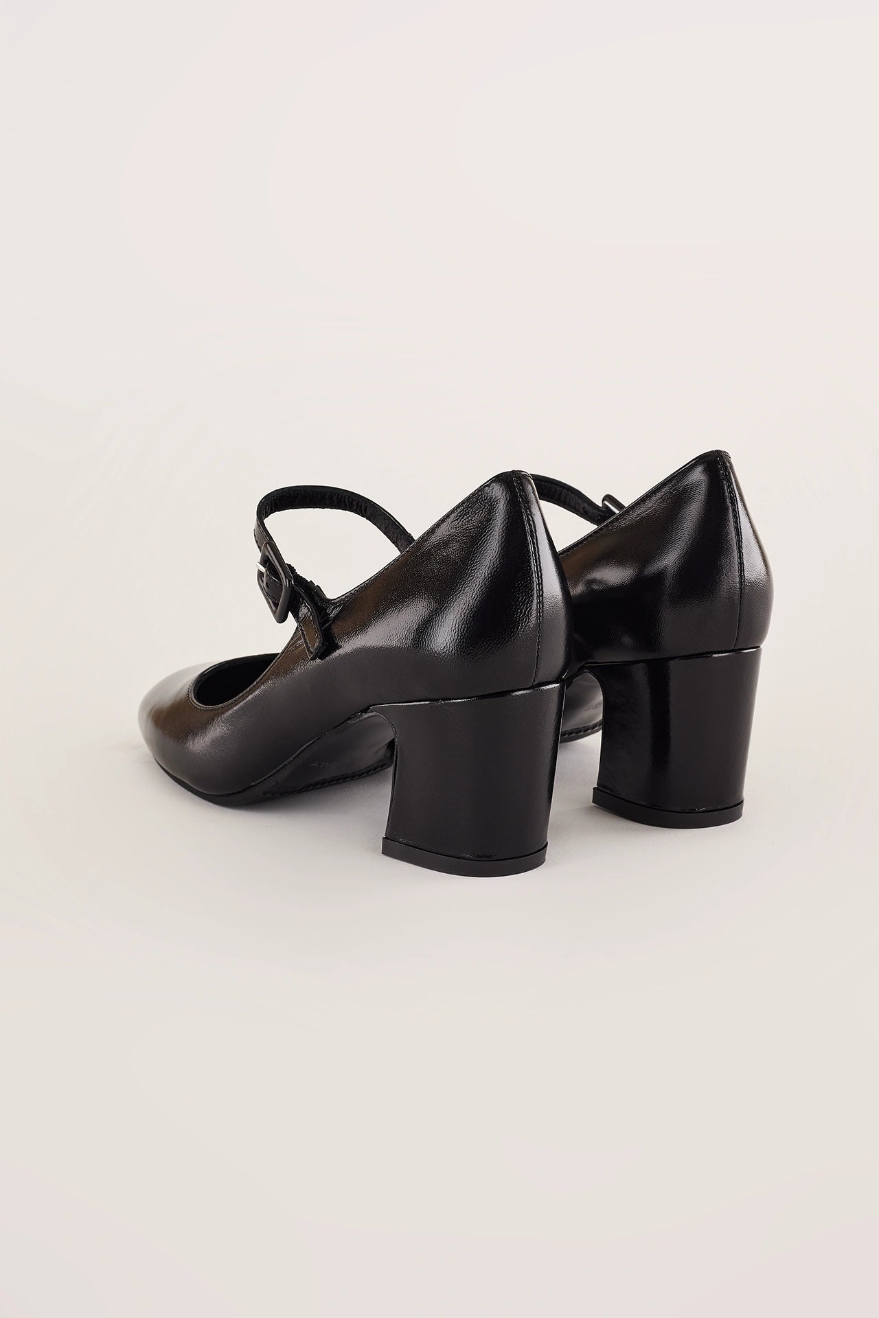 Soft patent leather Mary Jane 6 cm